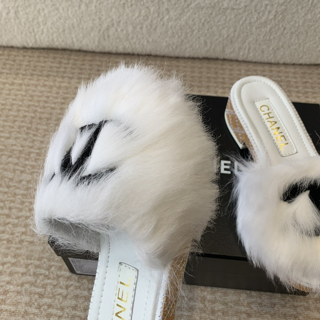 Ladies New Indoor And Outdoor Fur Support