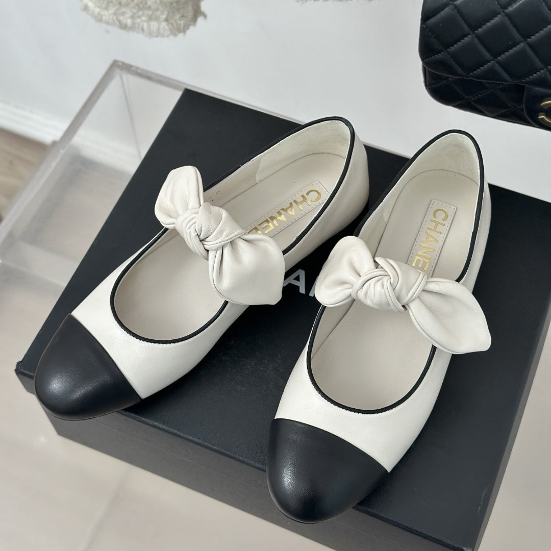 Bowknot Mary Real Shoes