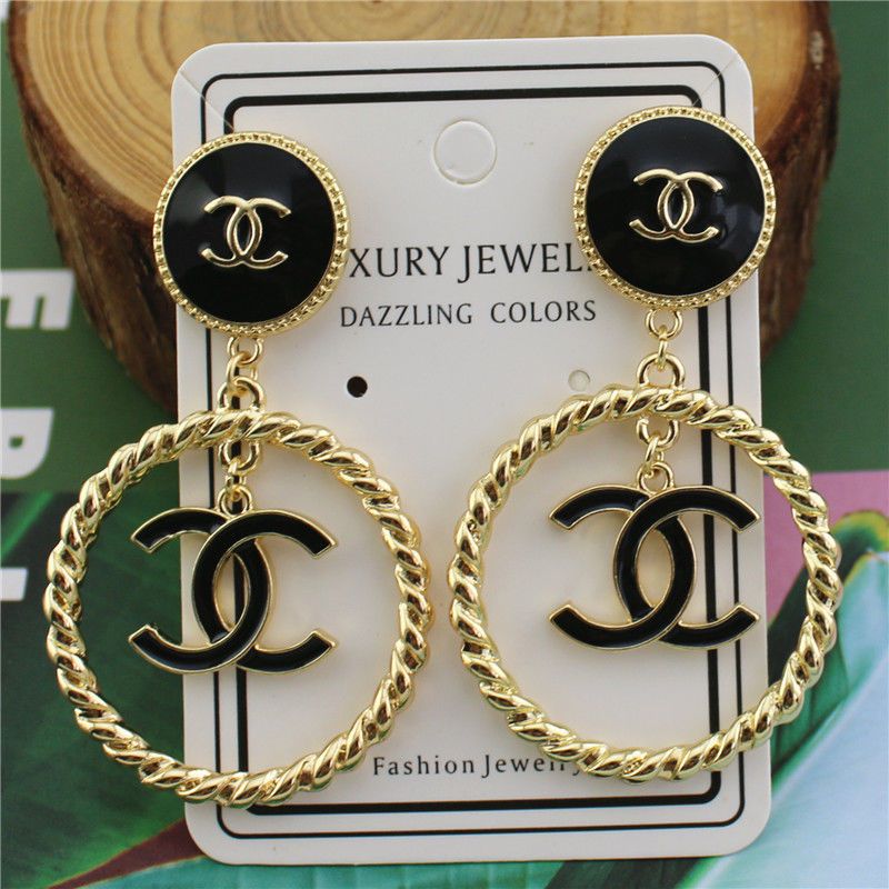 Light Luxury Letter High-end Earrings