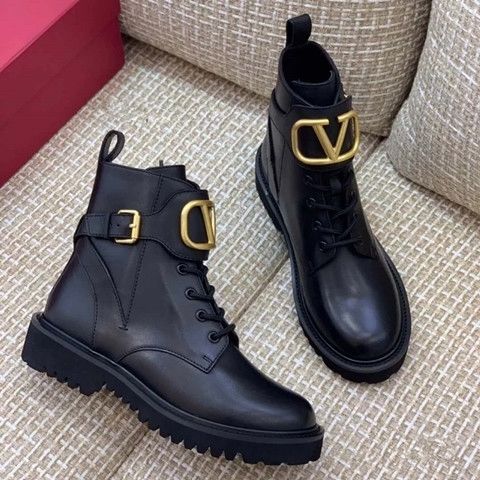 Fashionable New Light Lluxury Martin Short Boots