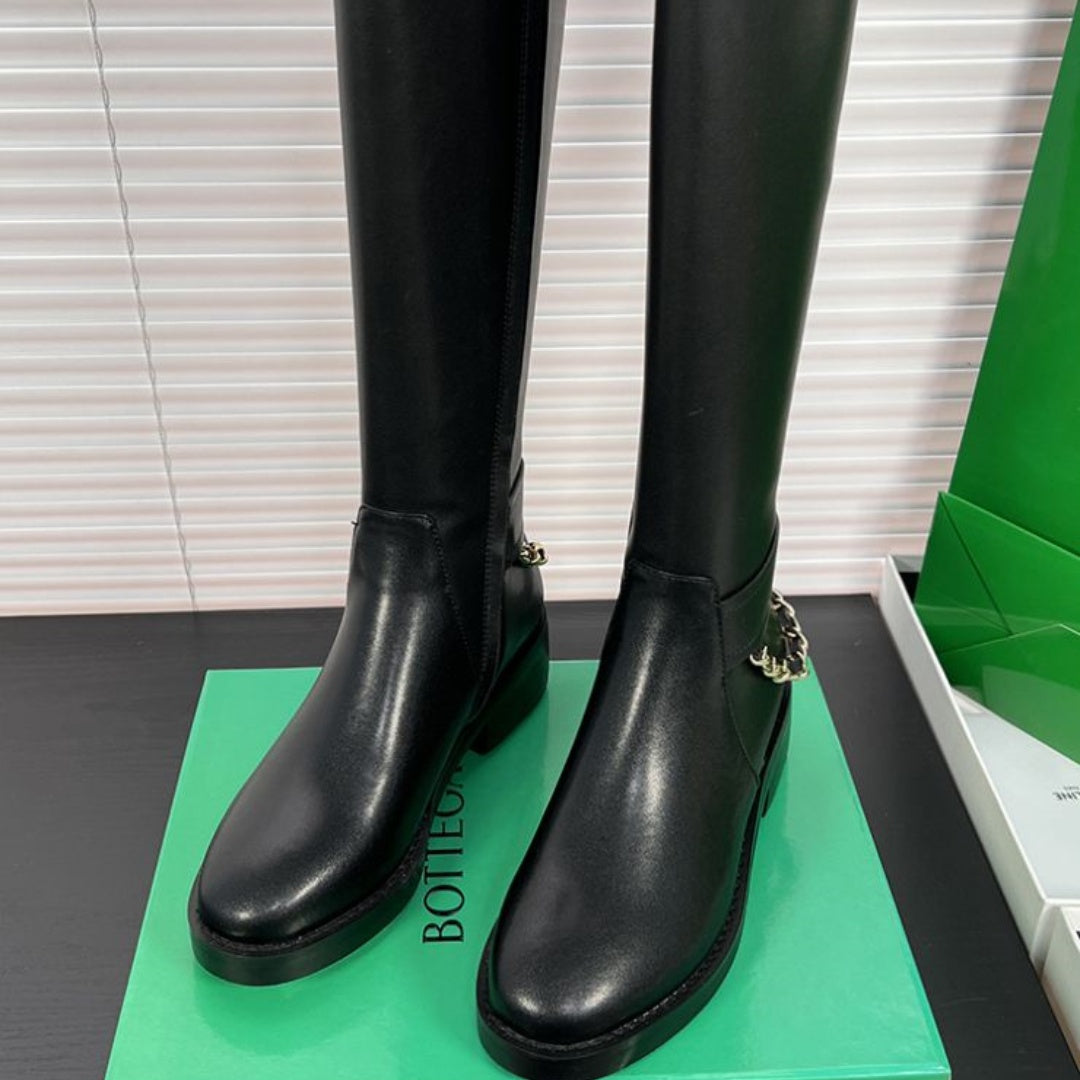 Women's Long Boots Chanel Style Series