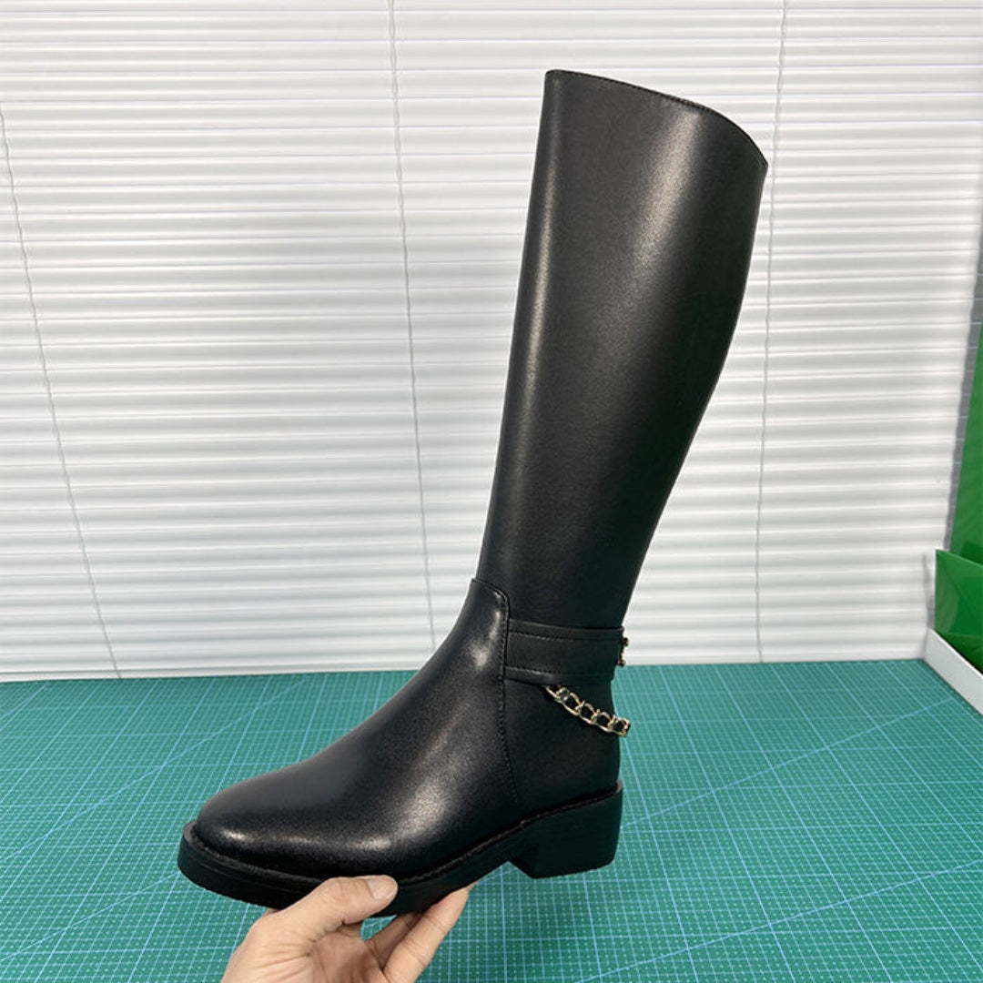 Women's Long Boots Chanel Style Series