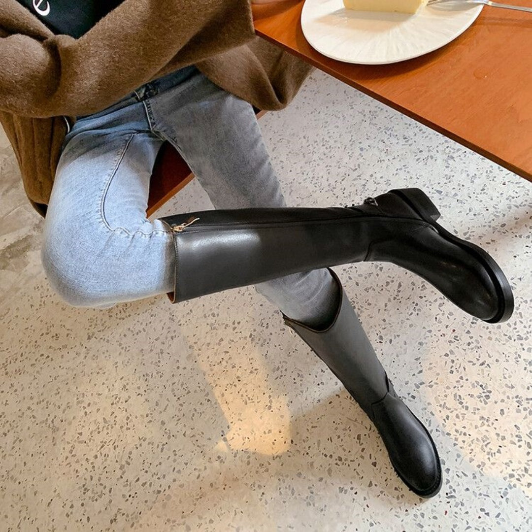 Women's Long Boots Chanel Style Series